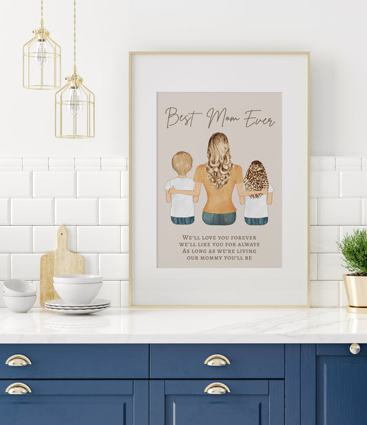 Best Mom Ever Portrait