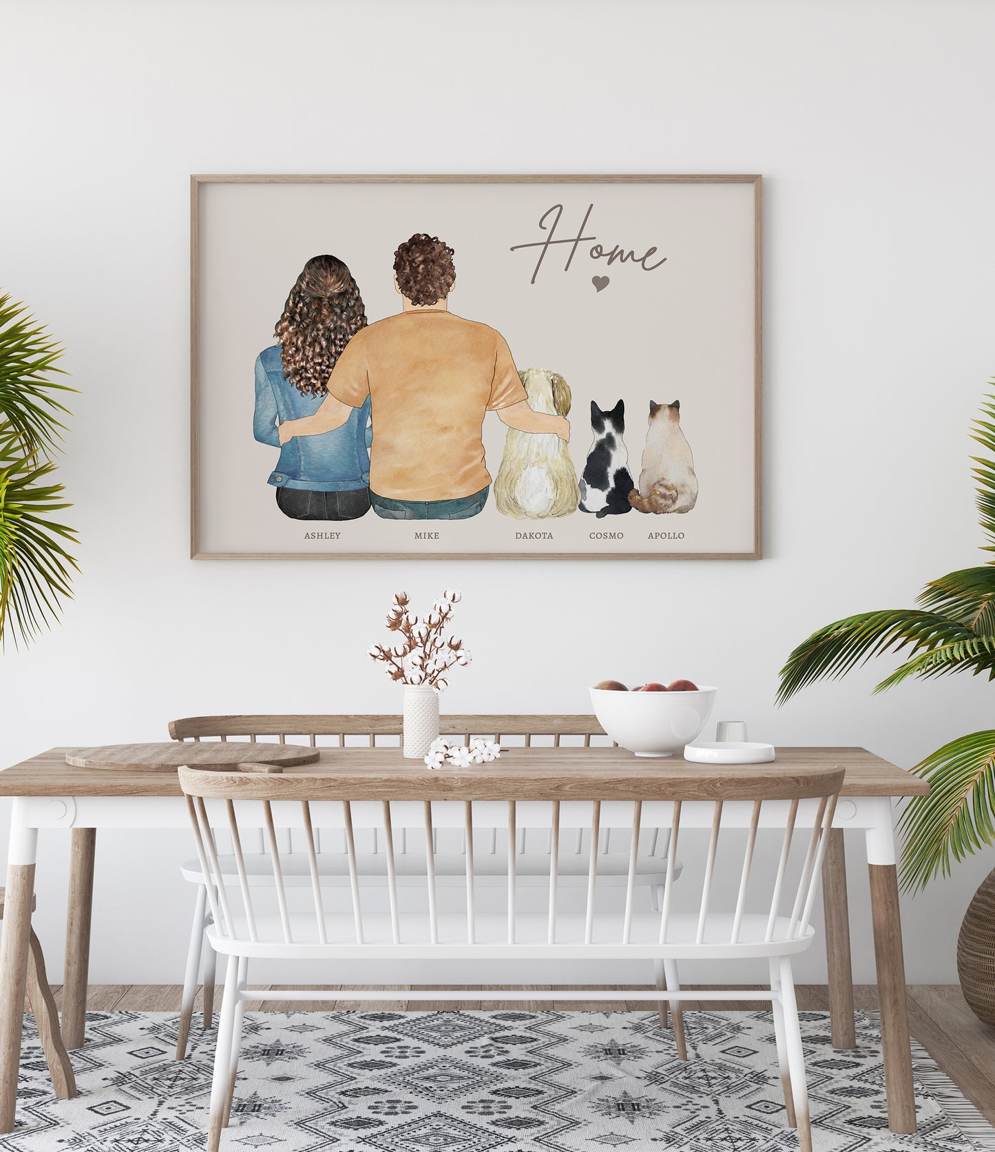 "Home" Couple's Portrait