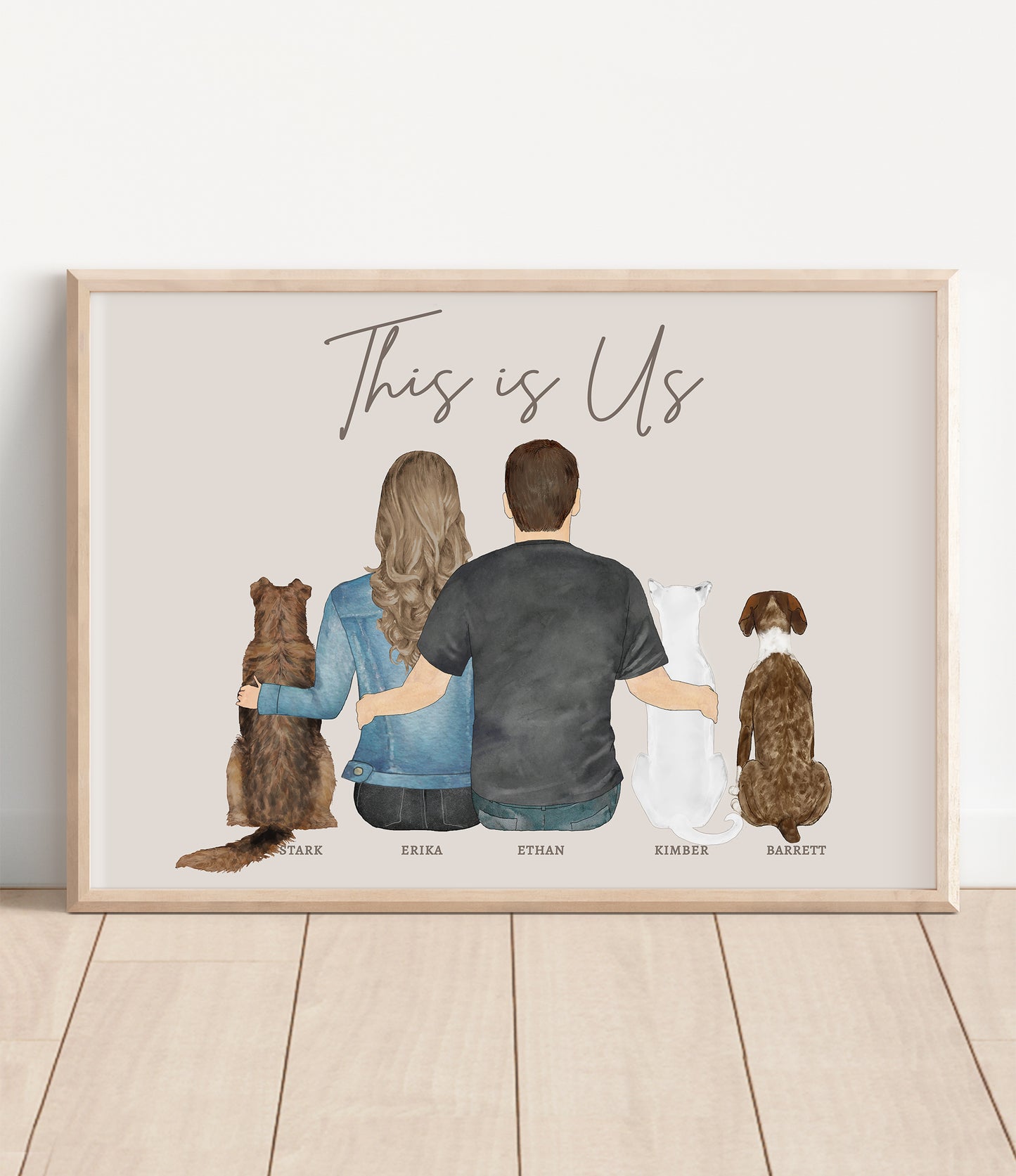 "This is Us" Couple's Portrait