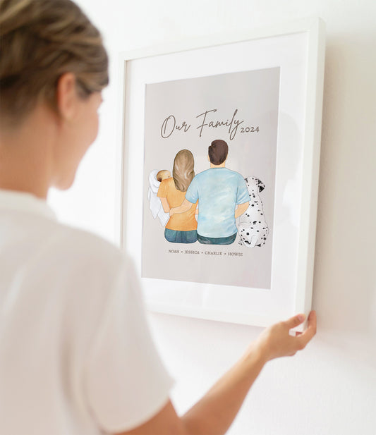 Personalized Family Portrait