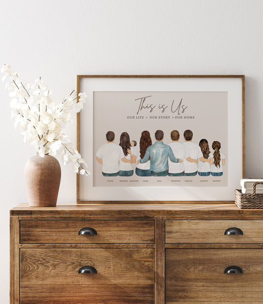 Large Family Portrait