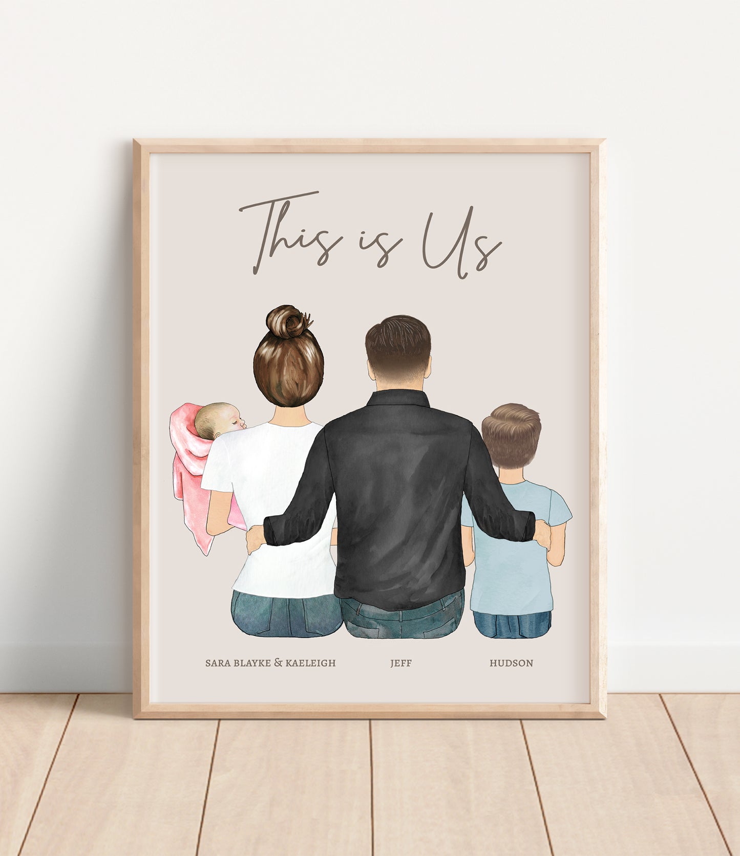 Personalized Family Portrait
