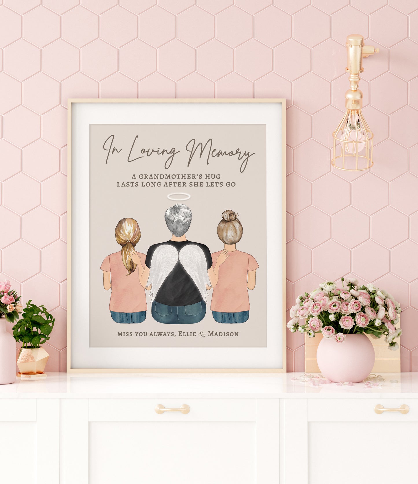 Grandmother Memorial Portrait