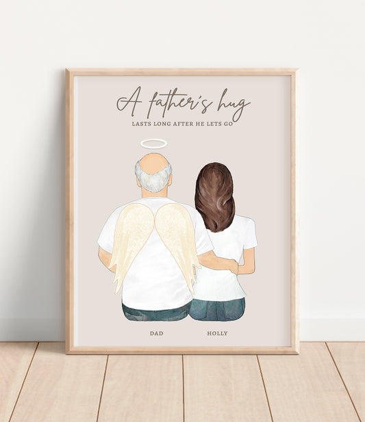 Father Memorial Portrait