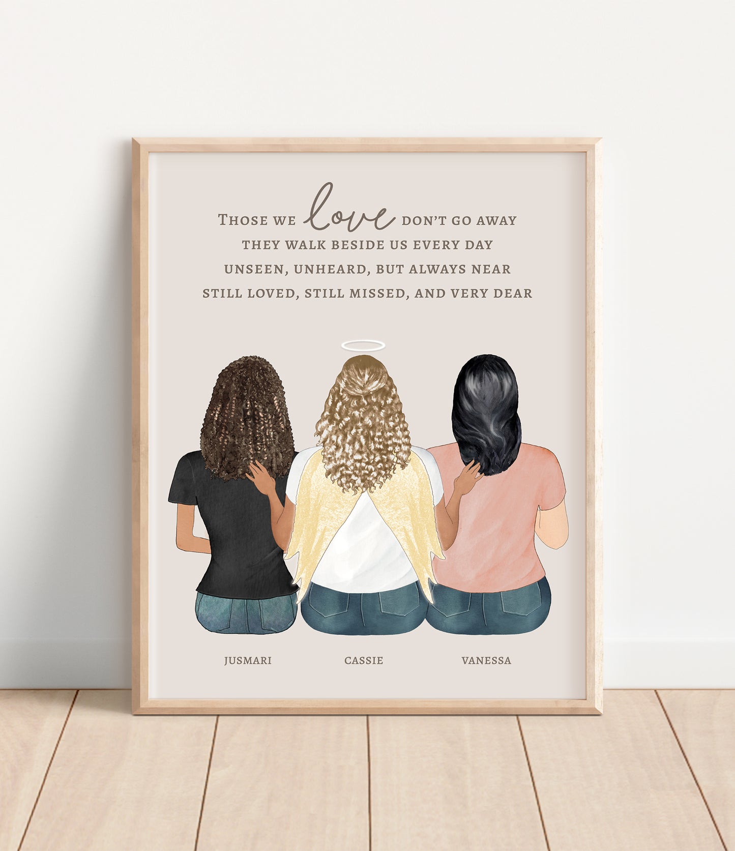 Sibling Memorial Portrait