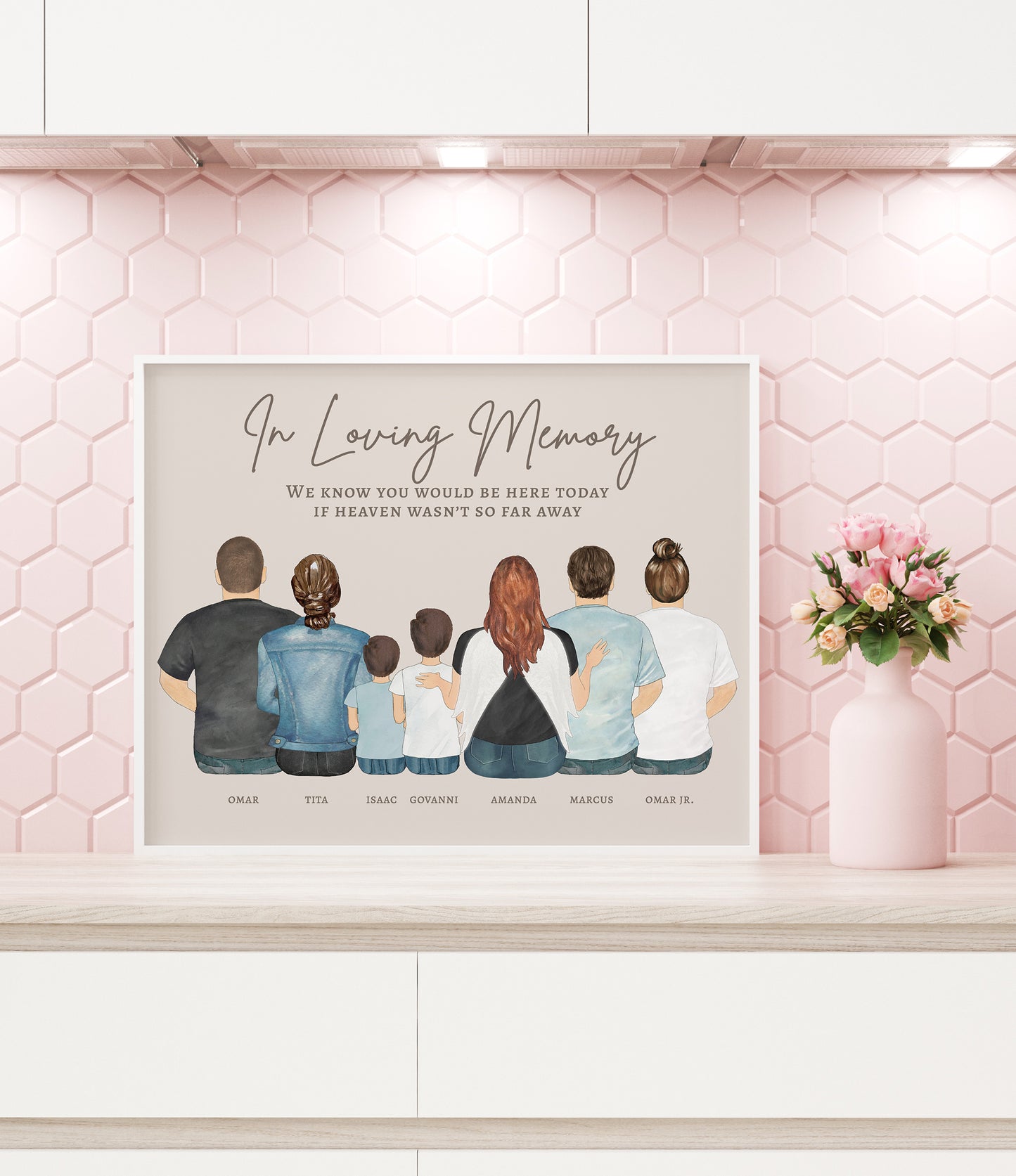Sibling Memorial Portrait