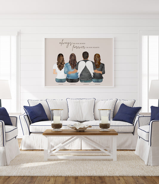 Loved One Memorial Portrait