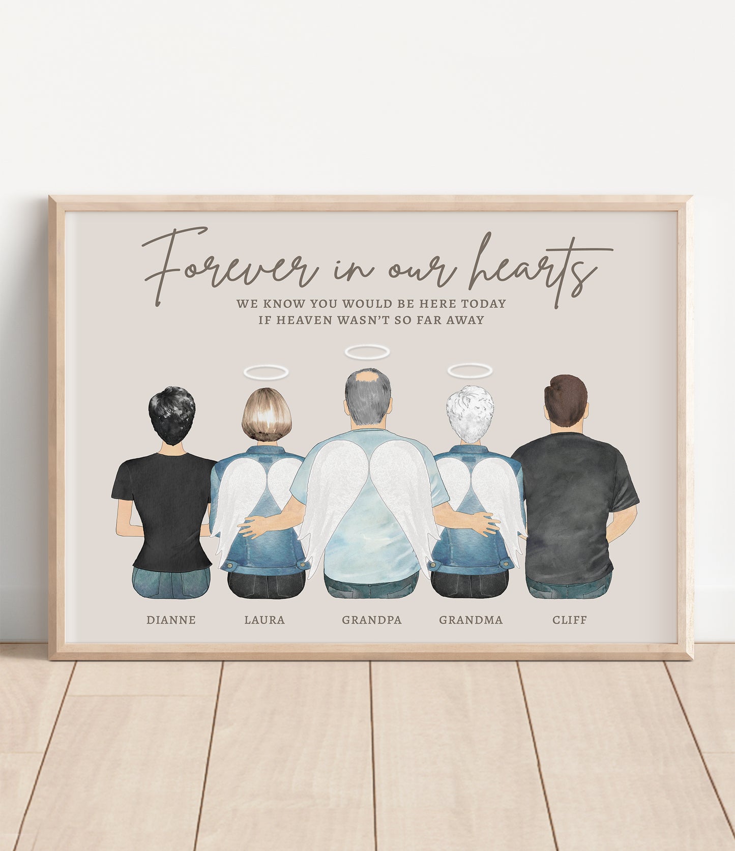 Grandparent Memorial Portrait