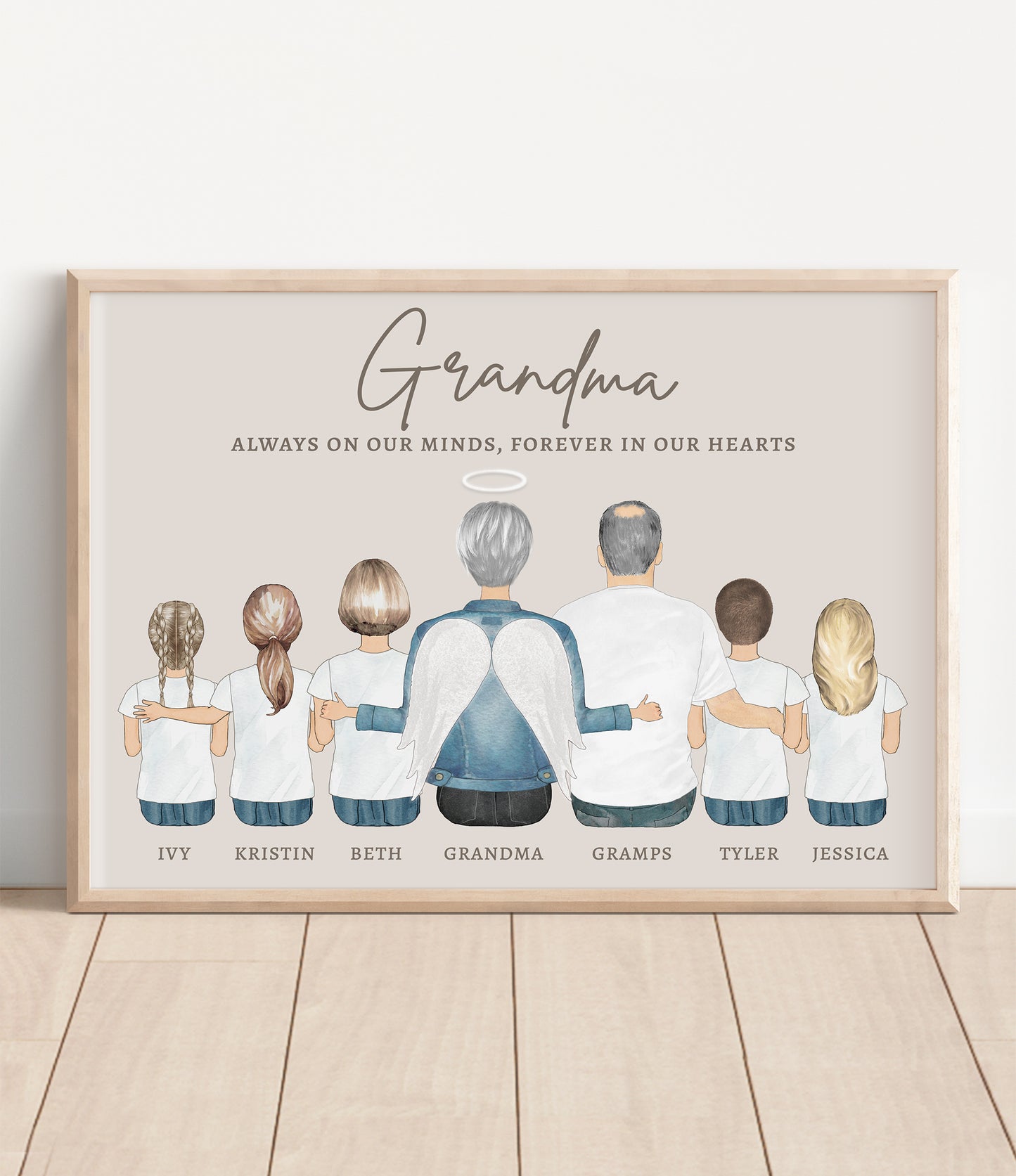 Grandmother Memorial Portrait
