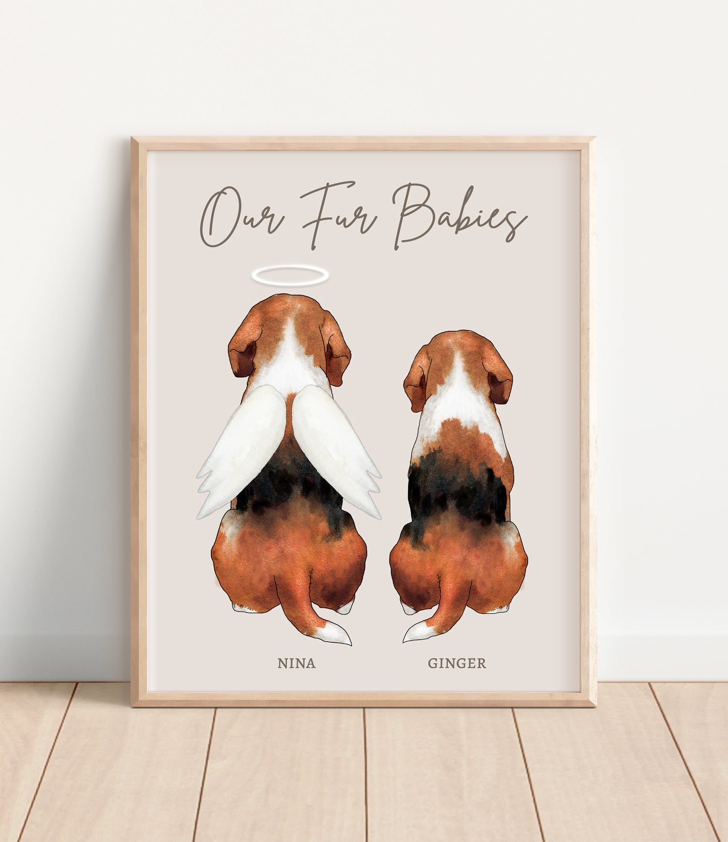 Our Fur Babies Portrait