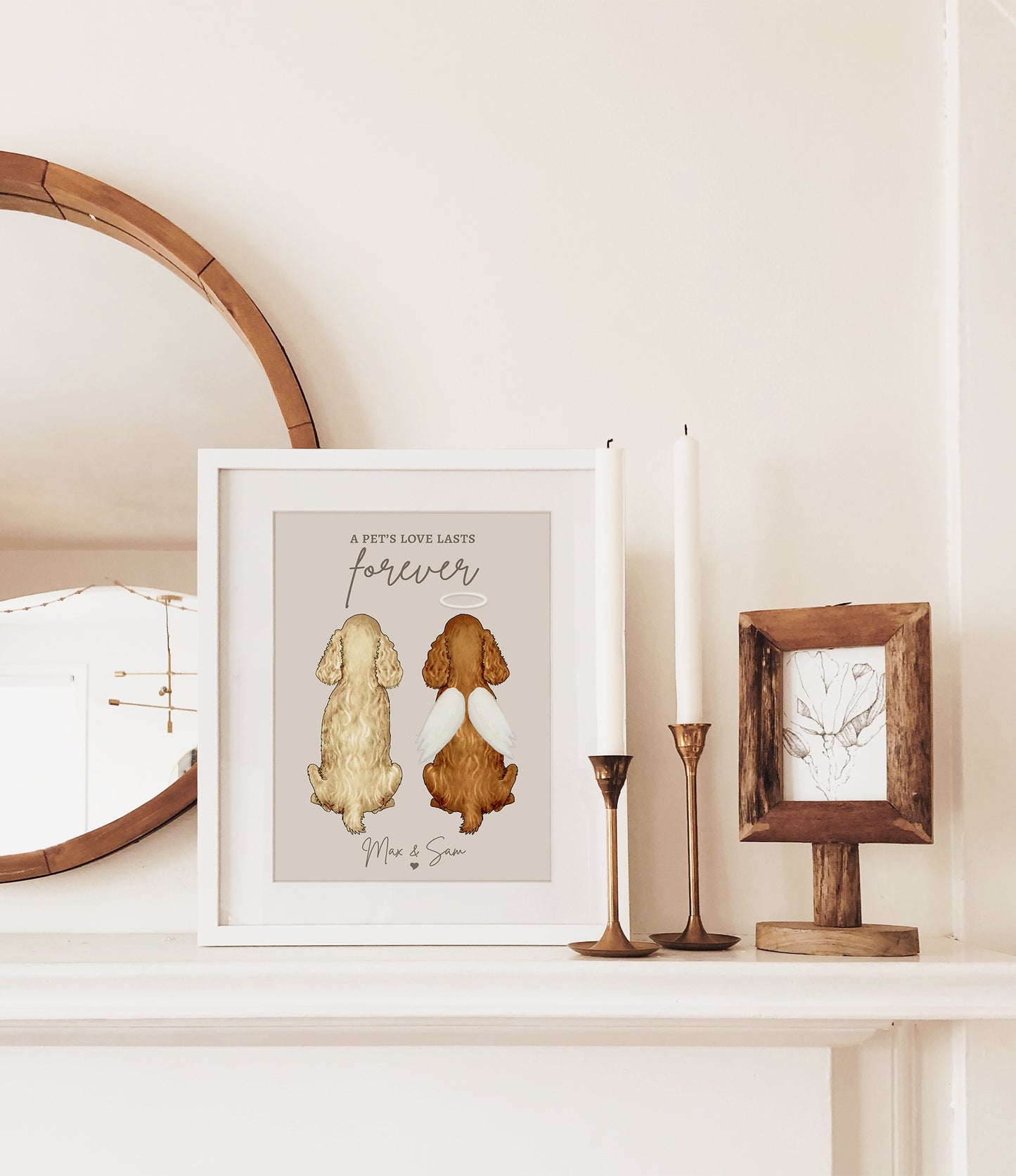 A Pet's Love Lasts Forever, Pet Loss Portrait