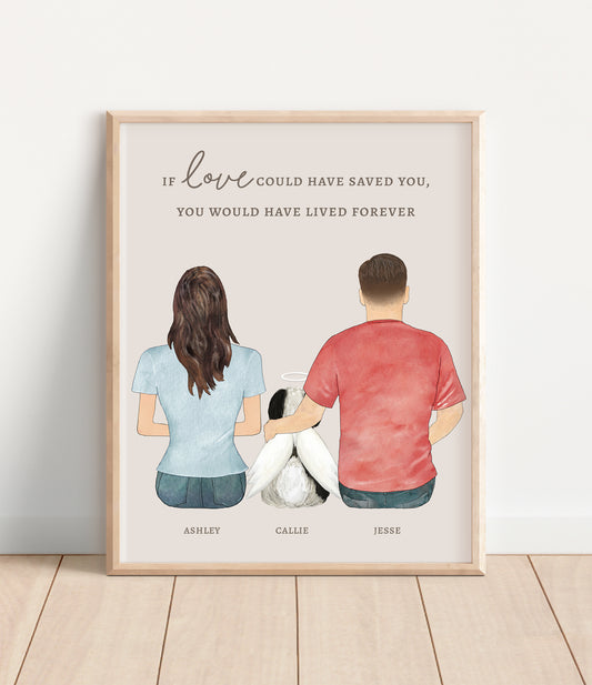 If Love Could've Saved You, Pet Loss Portrait