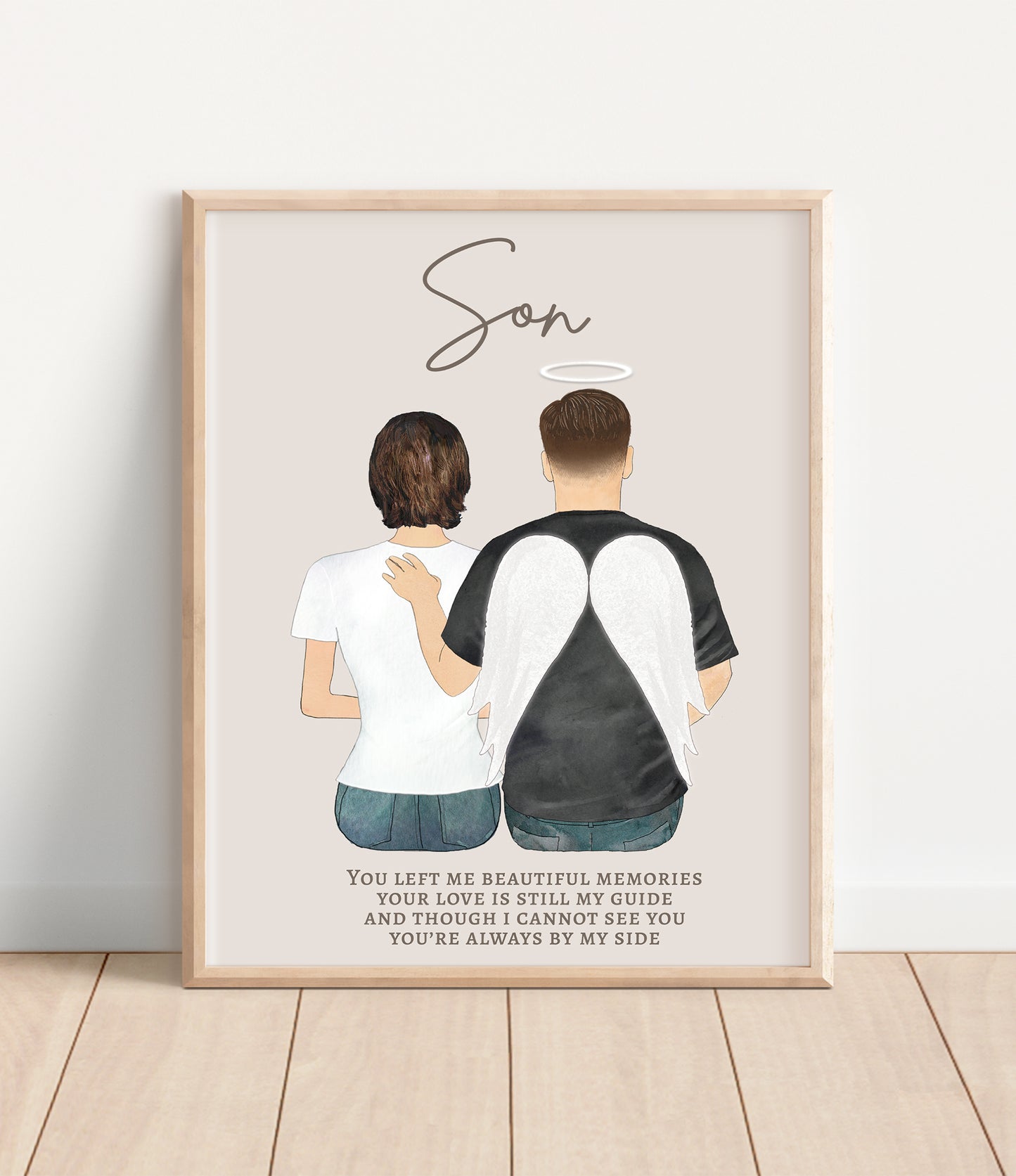 Son Memorial Portrait