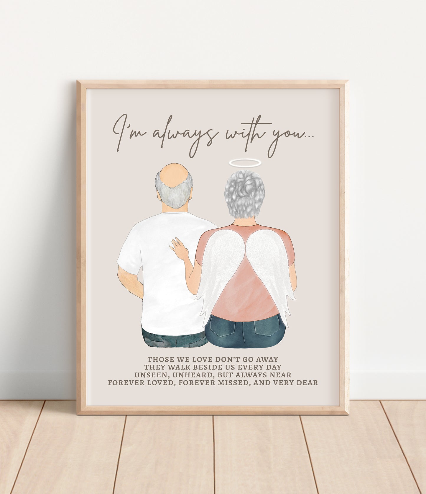 Wife Memorial Portrait