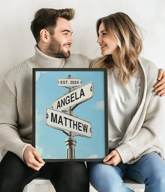 Intersection of Love, Color Print (with date)