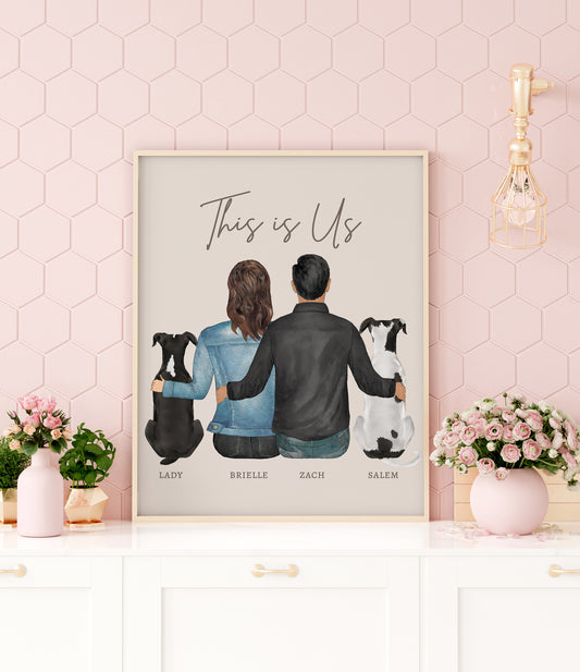 "This is Us" Couple's Portrait