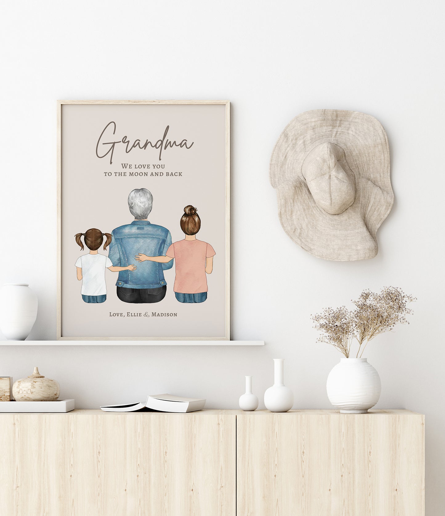 Portrait for Grandma (from Grandkids)